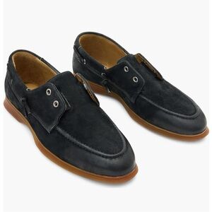 John Varvatos Thompson Yacht Laceless Boat Shoe Size 12 New